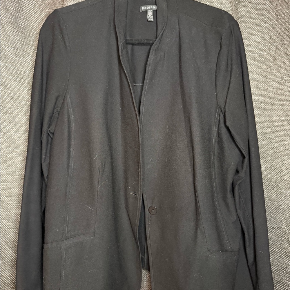 Eileen Fisher Black Women's Blazer